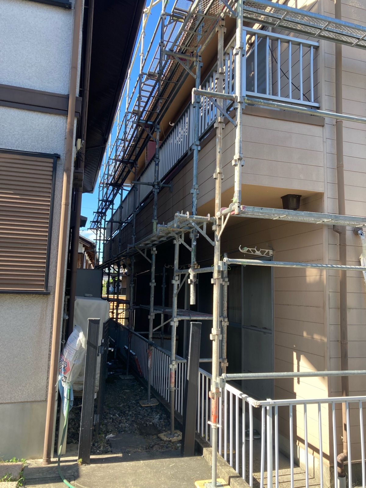 多治見市アパート外壁塗装